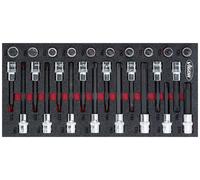 VIGOR VIGOR Jeu de douilles mâles TORX® V5095 T20 - T70 26 Quantité:1