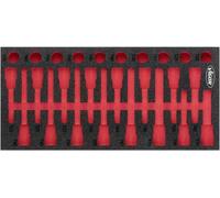 Vigor V5095-L V5095-L Insert en mousse (L x l) 393 mm x 188 mm