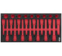Vigor V5097-L V5097-L Insert en mousse (L x l) 393 mm x 188 mm