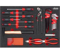VIGOR V5111N Jeu de tournevis ∙ pince ∙563 mm x 393 mm x 35 mm