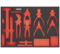 VIGOR Insert en mousse souple ∙ vide ∙ V5637N-L