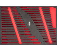VIGOR V6807-L Cuvette en mousse souple ∙ vide ∙ 563 mm x 393 mm x 35 mm