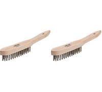 Vigor V6809-4 Brosse métallique en acier (Lot de 2)