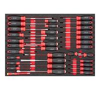 VIGOR VIGOR Set de tournevis V6813, 34 outils Quantité:1