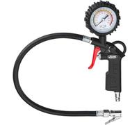ViGOR V6905 Gonfleur de pneus I levier de gonflage fin pour un dosage ciblé, graduation : 0,1 bar I Manomètre avec manomètre gainé de caoutchouc pour protéger des chocs légers'.