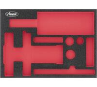 Vigor V7265-L V7265-L Insert en mousse (L x l) 393 mm x 282 mm