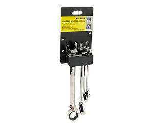 VIGOR V7740/22 Kit de clés polygonales et de clés à fourches