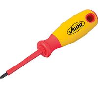 Vigor V2062 VDE Tournevis cruciforme PH 0 Longueur de la lame: 75 mm