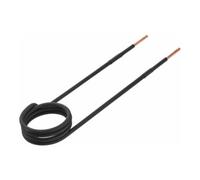 ViGOR V4891-7 Bobine rigide longueur 240 mm, diamètre intérieur 45 mm, pour vis jusqu'à M22, orientation horizontale, adaptée au chauffage par induction ViGOR V4891'.