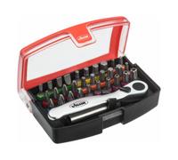 Vigor Blinky Boîte d'embouts V5502 32 embouts 1/4" (6,3 mm) PH PZ TX anti-effraction fente