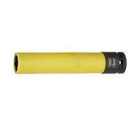 VIGOR VIGOR hocs douille SW 19, 150 mm V5931 ∙ Carré creux 12,5 mm (1/2 pouce) ∙ Profil hexagonal extérieur ∙ 19 ∙ Longueur totale : 150 mm Quantité:1