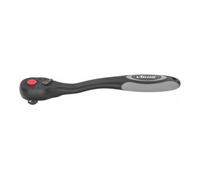 Vigor Blinky – Clé à cliquet V6012 1/2 pouce (12,5 mm), 250 mm, coudée, 72 dents, bouton