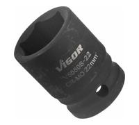 VIGOR VIGOR Douille à carré creux 12,5 mm (1/2 pouce) hexagonale extérieure 22 V5550S-22 Quantité:1