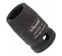 VIGOR VIGOR Douille à clé à fourche V5550S-14 carré creux 12,5 mm (1/2 pouce) profil hexagonal extérieur 14 Quantité:1
