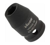 VIGOR VIGOR Douille à cliquet V5550S-10 carré creux 12,5 mm (1/2 pouce) profil hexagonal externe 10 Quantité:1