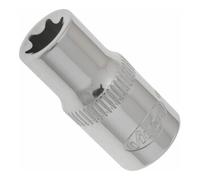 VIGOR VIGOR Douille à empreinte TX mâle 6,3 mm (1/4") carré creux V2187, E6, L 24,8 mm Quantité:1