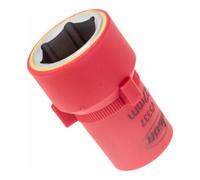 VIGOR VIGOR Douille à prise carrée 12,5 mm (1/2") VDE, profil hexagonal extérieur 22 mm, longueur 55 mm V3337 Quantité:1