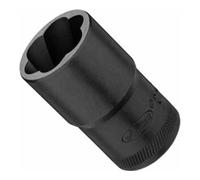 VIGOR VIGOR Douille extracteur à rainure hélicoïdale carré creux 12,5 mm (1/2") V3742, L totale 34 mm Quantité:1