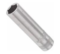 VIGOR VIGOR Douille longue 1/4" carré creux 6,3 mm, profil hexagonal extérieur V2538N, 50 mm Quantité:1