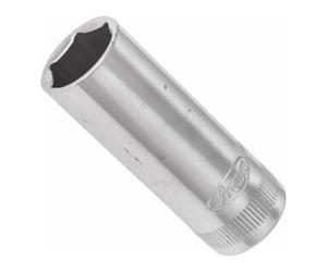 VIGOR VIGOR Douille longue 1/4" carré creux 6,3 mm, profil hexagonal extérieur V2701N, 50 mm Quantité:1