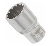 Douille 12 pans extérieurs 11 mm Longueur: 25 mm Vigor V1984 Propulseur: 1/4\ (6.3 mm)