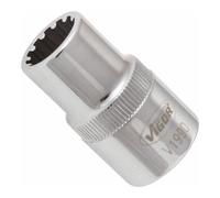 Vigor V1990 Embout de clé à douille multiprofil 12 mm 1/2"