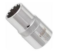 VIGOR VIGOR Douille multiprofil V1991 carré creux 12,5 mm (1/2 pouce) 13 mm L totale : 38,1 mm Quantité:1