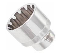 VIGOR VIGOR Douille multiprofil V2004 carré creux 12,5 mm (1/2 pouce) 32 longueur totale : 45 mm Quantité:1