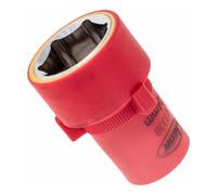 VIGOR VIGOR Douille VDE à carré intérieur 12,5 mm (1/2") profil hexagonal extérieur 24, L 55 mm V3338 Quantité:1