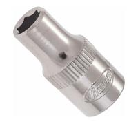 VIGOR VIGOR Embout carré 6,3 mm (1/4") profil hexagonal extérieur 5,5 mm V2417N, longueur 25 mm Quantité:1