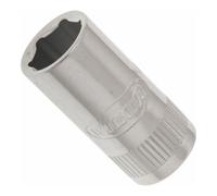 VIGOR VIGOR Embout carré creux 6,3 mm (1/4") profil hexagonal extérieur 8 mm V2420N, L 25 mm Quantité:1