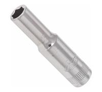 VIGOR VIGOR Embout de clé à douille long 6,3 mm (1/4") carré creux, profil hexagonal extérieur V2535N, 50 mm Quantité:1