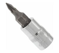 VIGOR VIGOR Embout tournevis Pozidriv PZ0 6,3 mm (1/4") carré creux V2594N, 38 mm Quantité:1