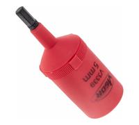VIGOR VIGOR Embout tournevis VDE carré creux 12,5 mm (1/2") profil hexagonal intérieur 5, longueur totale 78 mm V3339 Quantité:1