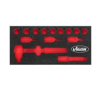 VIGOR VIGOR Insert en mousse souple, vide V5011-L Quantité:1