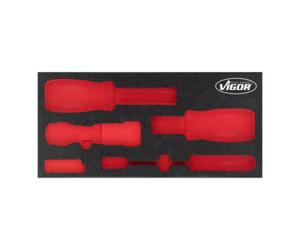 VIGOR VIGOR Insert en mousse souple, vide V5017-L Quantité:1