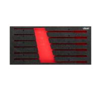 Vigor V5077-L V5077-L Insert en mousse (L x l) 393 mm x 188 mm