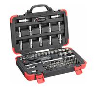 VIGOR VIGOR Jeu de clés à douille 3/8" V2305N, carré creux et massif 10 mm, 61 pièces Quantité:1