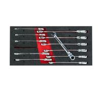 Vigor Rotule de bague de clés mixtes à cliquet, 1 pièce, v5077