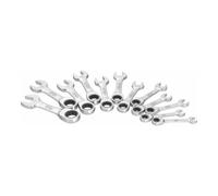 VIGOR V2821 Kit de clés à fourche et polygonale à cliquet