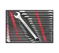 VIGOR VIGOR Jeu de clés mixtes à cliquet V6807, 33 pièces Quantité:1