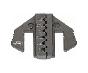 VIGOR VIGOR Jeu de mâchoires de sertissage D V2499-D Quantité:1