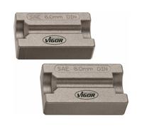 VIGOR VIGOR Jeu de mors pour outil à évaser V1728 V2552 Quantité:1