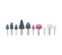 VIGOR VIGOR Jeu de pierres à aiguiser V6906-10, 10 pièces Quantité:1