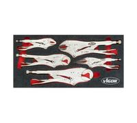 VIGOR VIGOR Jeu de pinces-étaux V5004 5 x 5 Quantité:1