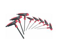 VIGOR VIGOR Jeu de tournevis T-poignée hexagonale V1409, profil hexagonal intérieur 2-10, 8 pièces Quantité:1