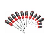 VIGOR VIGOR Jeu de tournevis V4655 fente et cruciforme PH 0,6 x 3 - 1,6 x 10 PH0 - PH3, 12 pièces Quantité:1