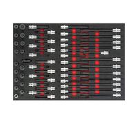 VIGOR VIGOR Jeu d'embouts à douilles V4729, 58 outils Quantité:1