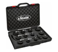 VIGOR VIGOR Kit d’extracteurs Turbosystem pour systèmes à clic V4192, 12 outils Quantité:1