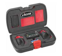 VIGOR VIGOR Mesureur d’angle rotatif V2795 2% Longueur totale : 75 mm Nombre d’outils : 4 Quantité:1